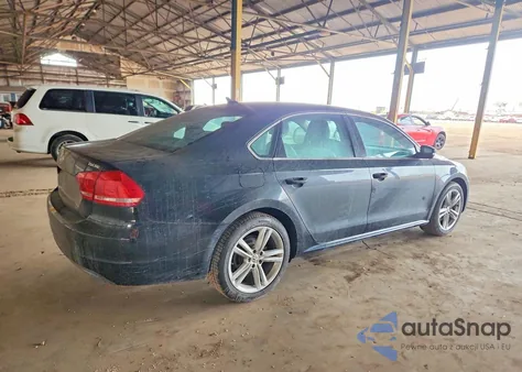 2014 Volkswagen Passat Se from USA, damaged, VIN 1VWBN7A30EC004645